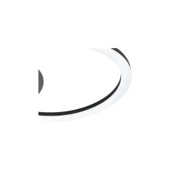 Eglo Taklampa Parrapos-Z Stål Svart 11W 4300lm - 830-865 Justerbar Vit | IP20 - Zigbee Dimbar