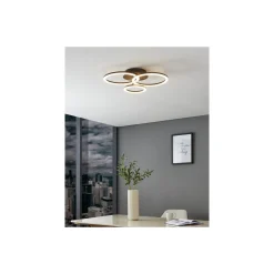 Eglo Taklampa Parrapos-Z Stål Svart 11W 4300lm - 830-865 Justerbar Vit | IP20 - Zigbee Dimbar