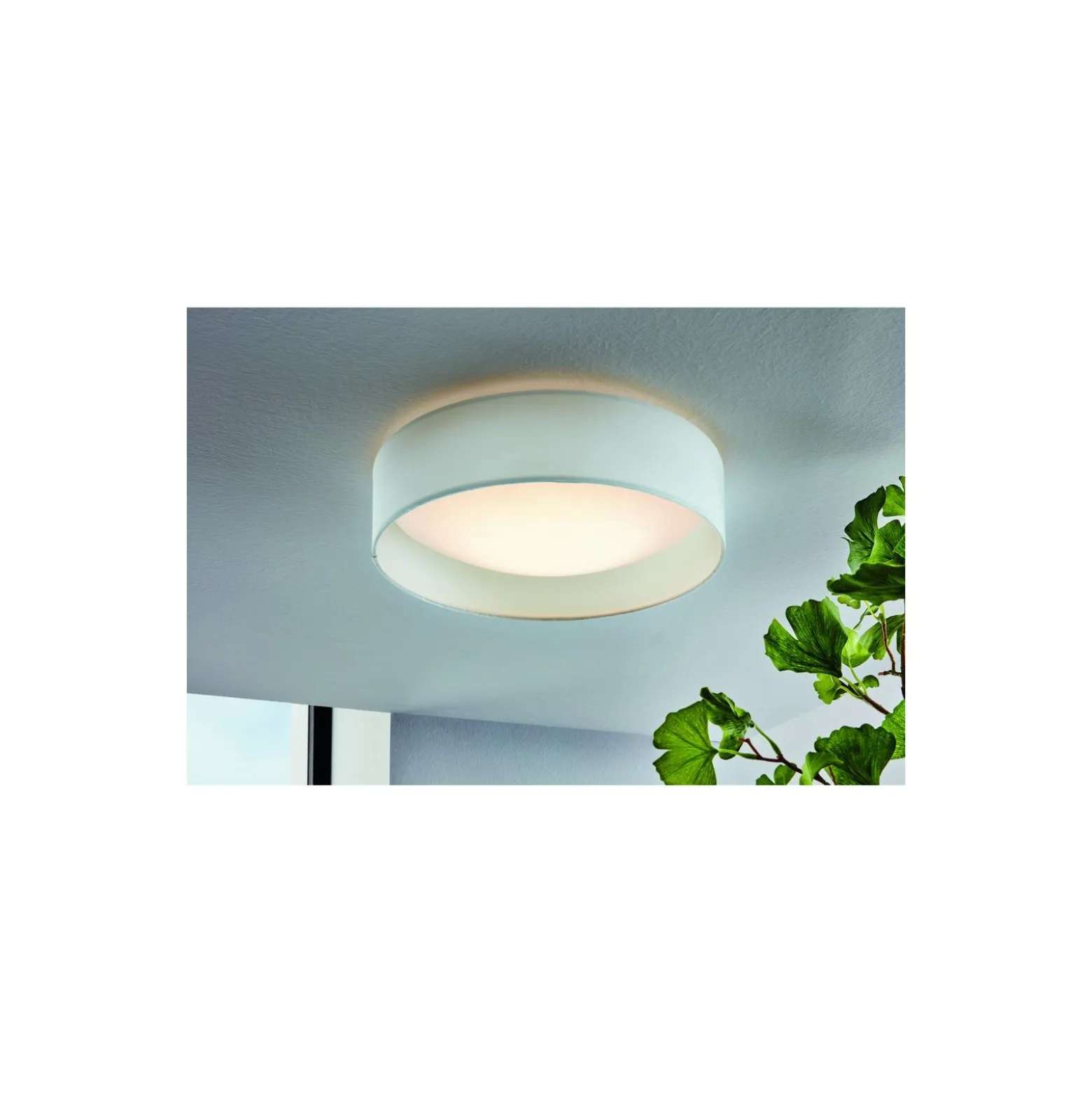 Eglo Taklampa Pasteri Stål Vit 3.6W 320lm - 830 Varm Vit | IP20