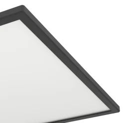 Eglo Taklampa Rovito Plast Svart 17W 2800lm - 827-865 Justerbar Vit | IP44