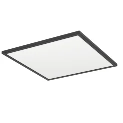 Eglo Taklampa Rovito Plast Svart 17W 2800lm - 827-865 Justerbar Vit | IP44