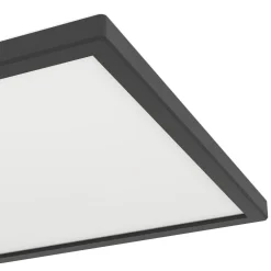 Eglo Taklampa Rovito-Z Plast Svart 13W 1780lm - 827-865 Justerbar Vit | IP44 - Dimbar