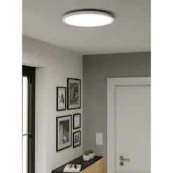 Eglo Taklampa Rovito-Z Plast Vit 18W 2300lm - 827-865 Justerbar Vit | 389mm - IP44 - Dimbar