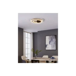 Eglo Taklampa Ruotale Aluminium Stål Svart 36W 4400lm - 830 Varm Vit | IP20