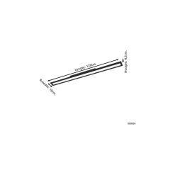 Eglo Taklampa Salobrena-Z Aluminium Stål Svart 33.5W 4150lm - 827-865 Justerbar Vit | IP20 - Dimbar
