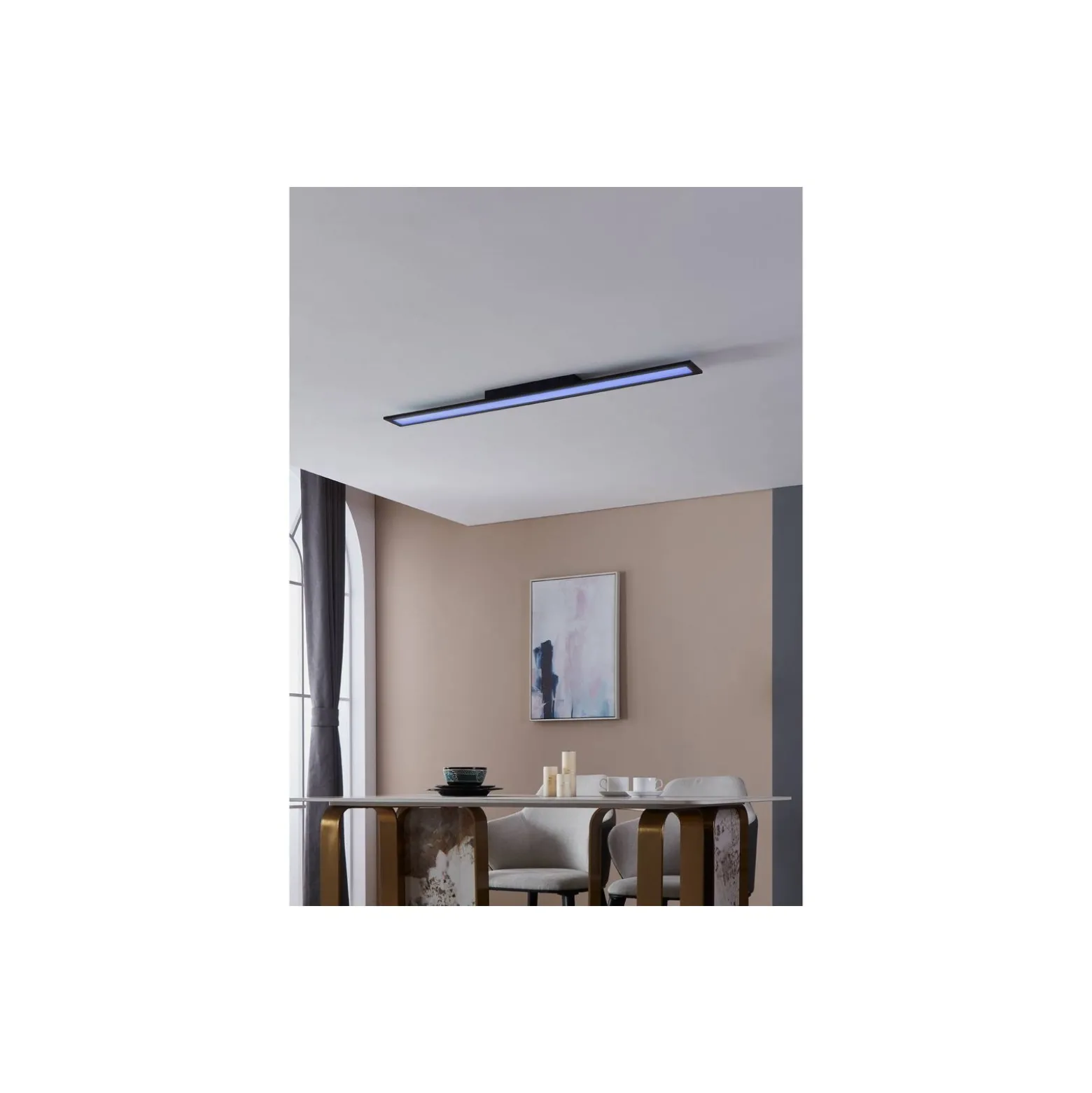 Eglo Taklampa Salobrena-Z Aluminium Stål Svart 33.5W 4150lm - 827-865 Justerbar Vit | IP20 - Dimbar