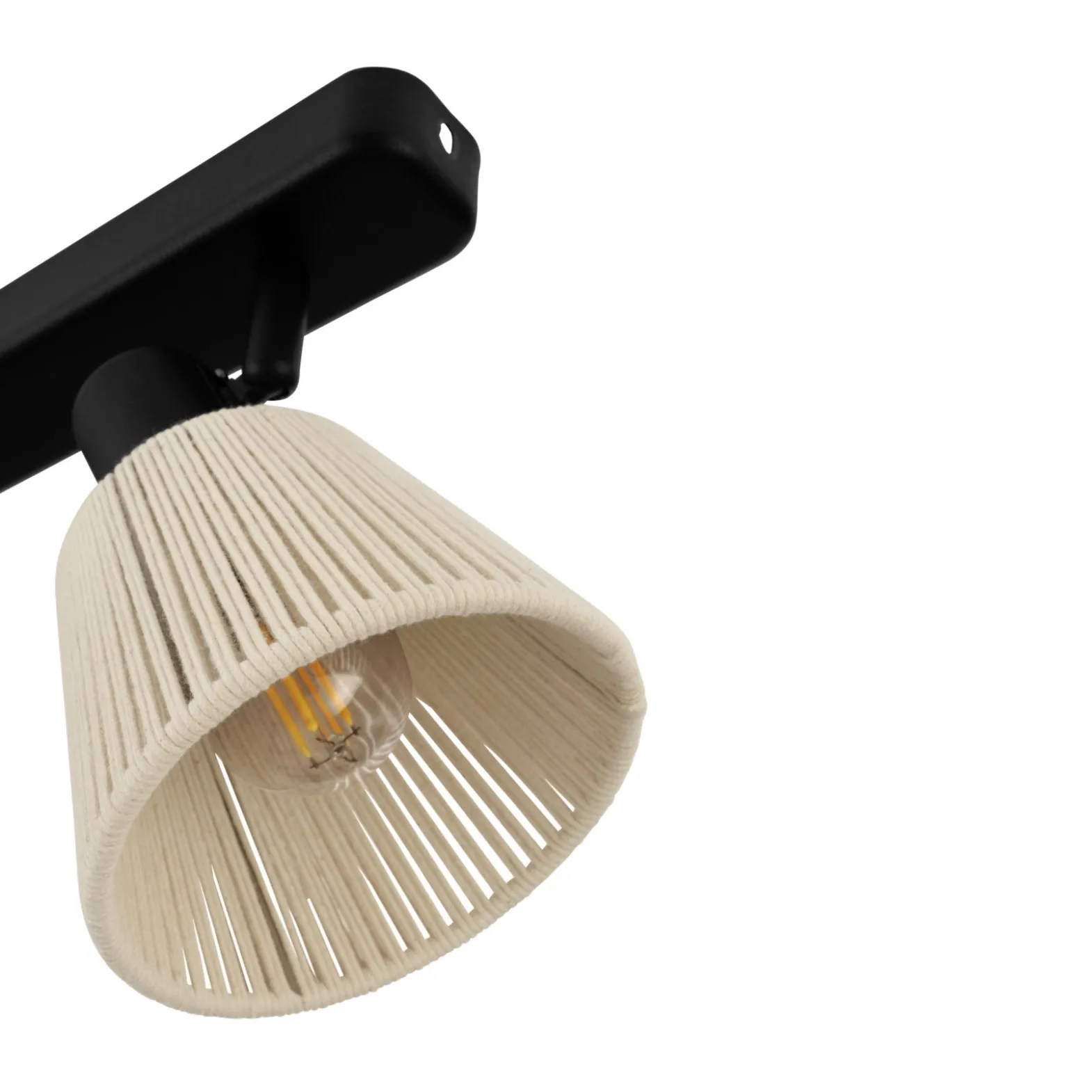 Eglo Taklampa Seagard Stål Svart | Passande För 3x E14