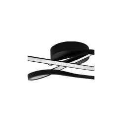 Eglo Taklampa Selvina 1 Stål Aluminium Svart 10.5W 1450lm - 830 Varm Vit | IP20