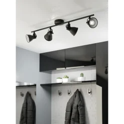 Eglo Taklampa Seras 2 Stål Svart 2W 250lm - 830 Varm Vit
