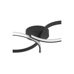 Eglo Taklampa Serpins Stål Svart 21W 2500lm - 830 Varm Vit