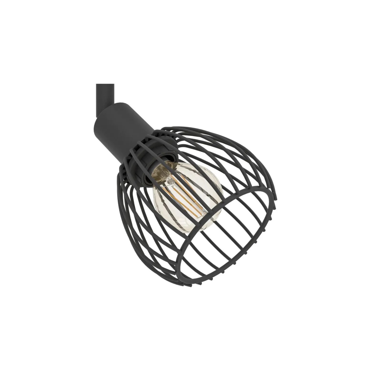 Eglo Taklampa Sonni Stål Svart | IP20 - Passande för 4x E14