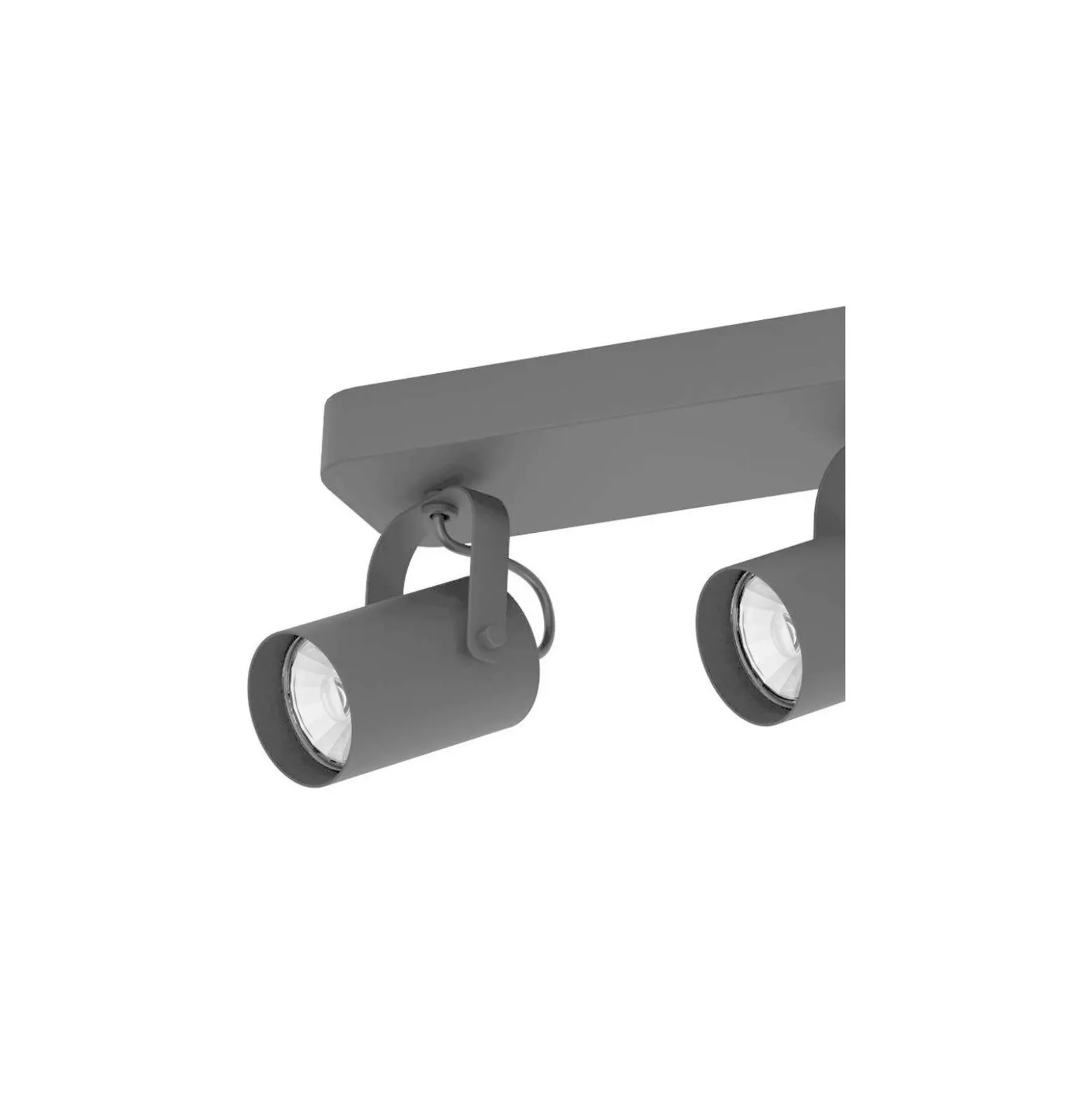 Eglo Taklampa Sorego Stål Svart 4x2.8W 4x250lm - 830 Varm Vit | IP20 - Inkl. 4x GU10