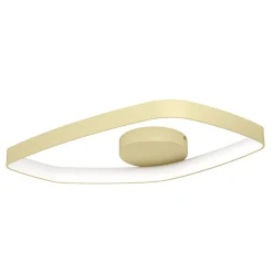 Eglo Taklampa Vallerosa Aluminium Stål Guld 252W 3000lm - 830 Varm Vit | Dimbar