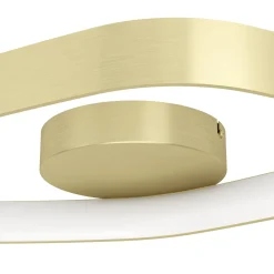 Eglo Taklampa Vallerosa Aluminium Stål Guld 252W 3000lm - 830 Varm Vit | Dimbar