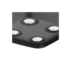 Eglo Tak Spot Arenzano Stål Svart 18.8W 1380lm - 830 Varm Vit | Dimbar - Passande för GU10