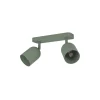 Eglo Tak Spot Tilston Stål Grön | Passande för 2x E14