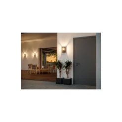 Eglo Vägglampa Alamonte 3 Utomhus Stål Svart | Passande för E27