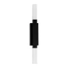 Eglo Vägglampa Alcudia Aluminium Stål Svart 55W 1200lm - 830 Varm Vit | IP44