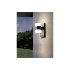 Eglo Vägglampa Atollari Aluminium Antracit Up & Down 4W 360lm - 830 Varm Vit | IP44