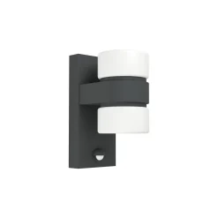 Eglo Vägglampa Atollari Aluminium Antracit Up & Down 4W 360lm - 830 Varm Vit | IP44