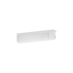 Eglo Vägglampa Bari 1 Vit | IP20 - Passande för 2x E14