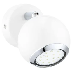 Eglo Vägglampa Bimeda Stål Vit 2W 250lm - 830 Varm Vit