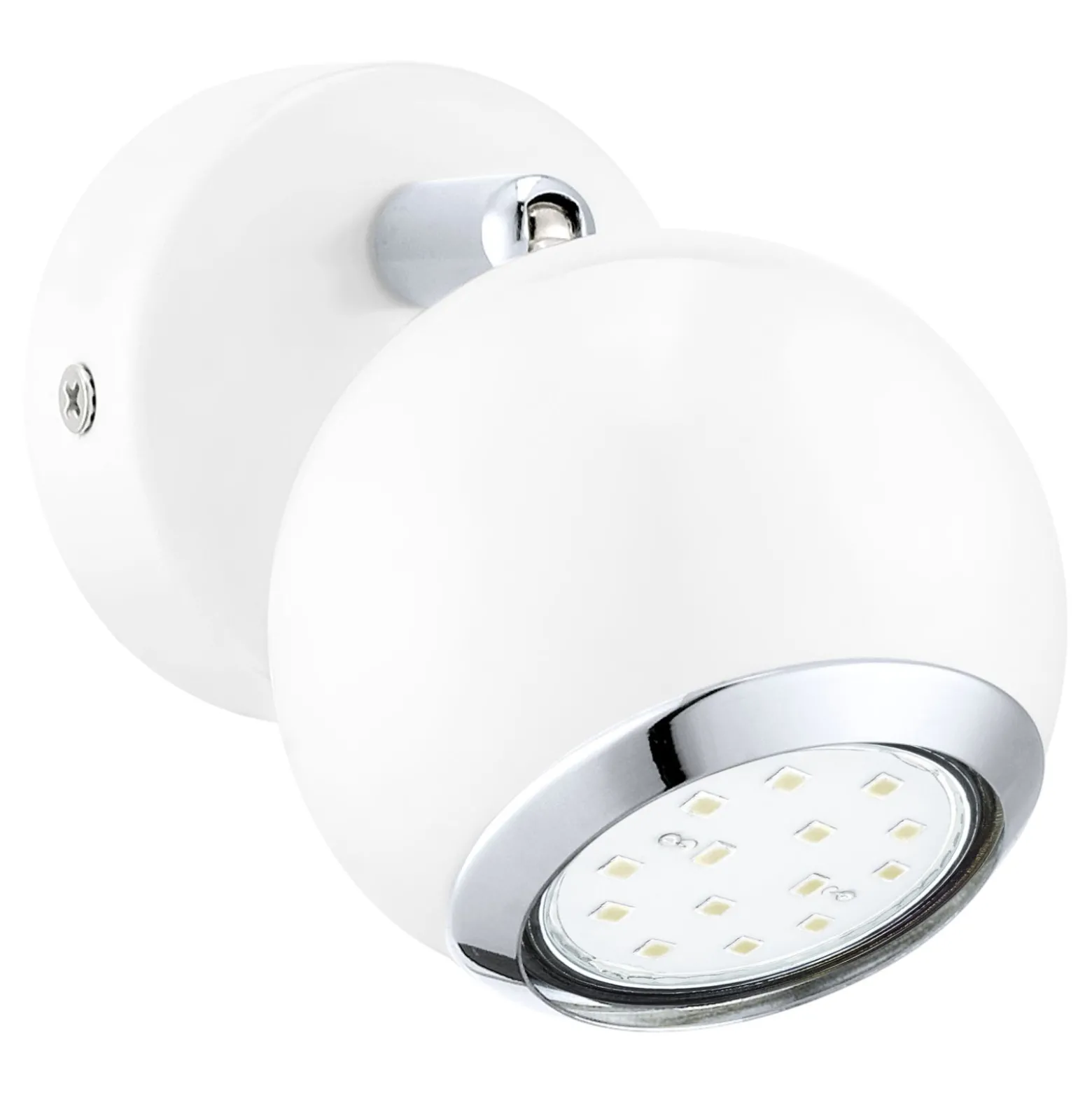 Eglo Vägglampa Bimeda Stål Vit 2W 250lm - 830 Varm Vit