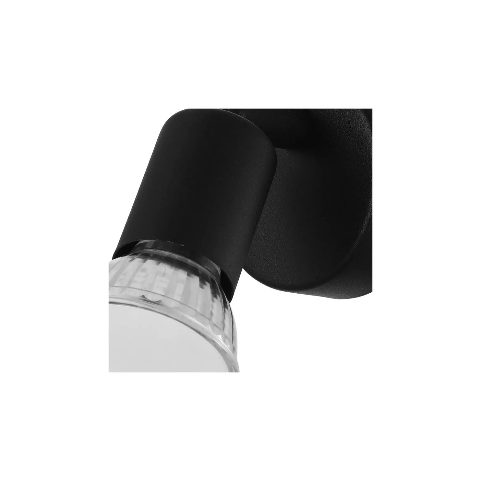Eglo Vägglampa Buzz-LED Stål Svart 2.8W 250lm - 830 Varm Vit | IP20 - Inkl. 1x GU10