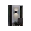 Eglo Vägglampa Calpi 3 Aluminium Svart Up & Down 2.8W 420lm - 830 Varm Vit | IP54