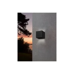 Eglo Vägglampa Calpi 3 Aluminium Antracit Up & Down 2.8W 420lm - 830 Varm Vit | IP54
