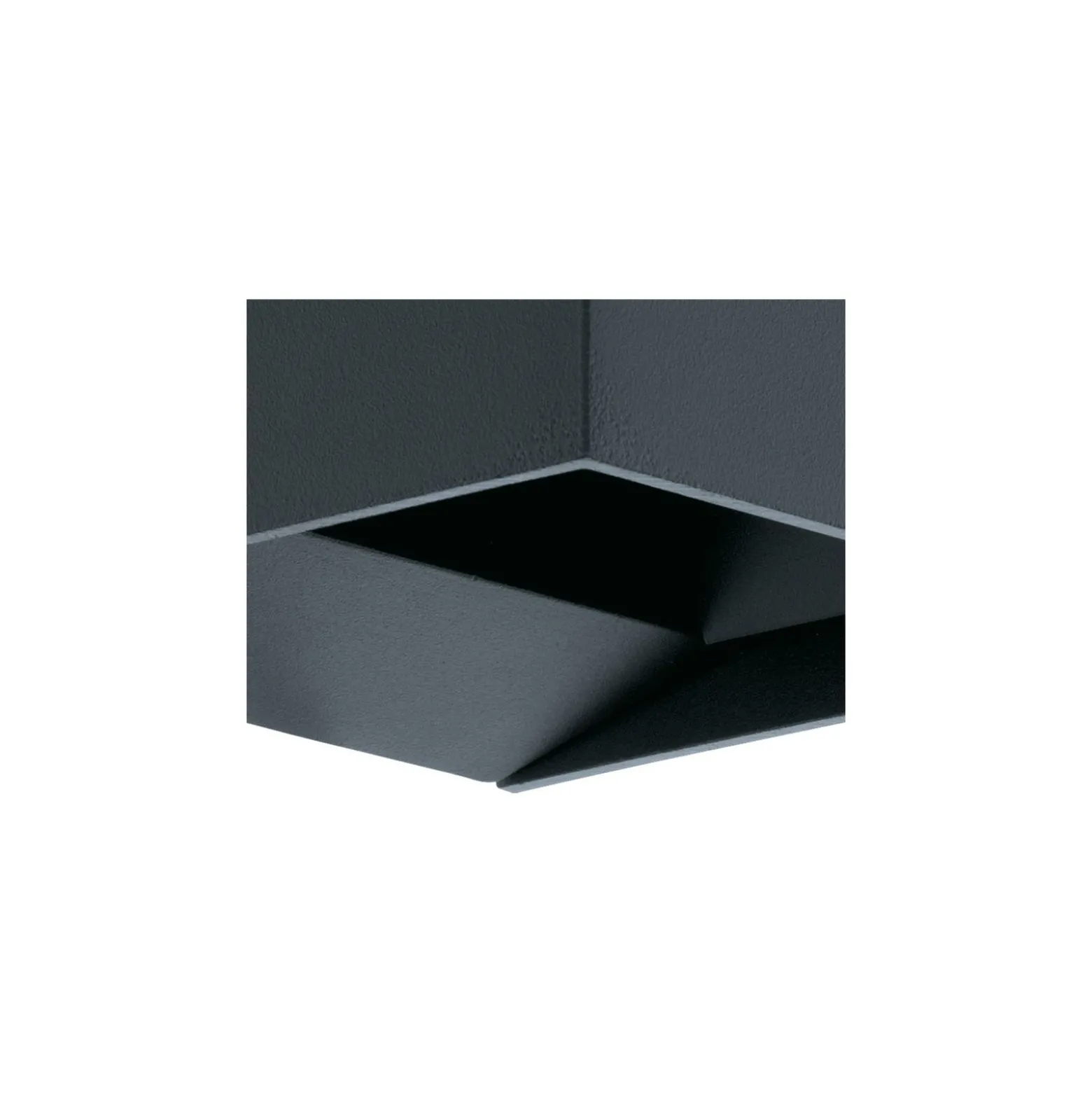 Eglo Vägglampa Calpi Aluminium Antracit Up & Down 3.3W 340lm - 830 Varm Vit | IP44