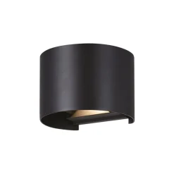 Eglo Vägglampa Calpino 3 Aluminium Svart Up & Down 2W 420lm - 830 Varm Vit | IP54
