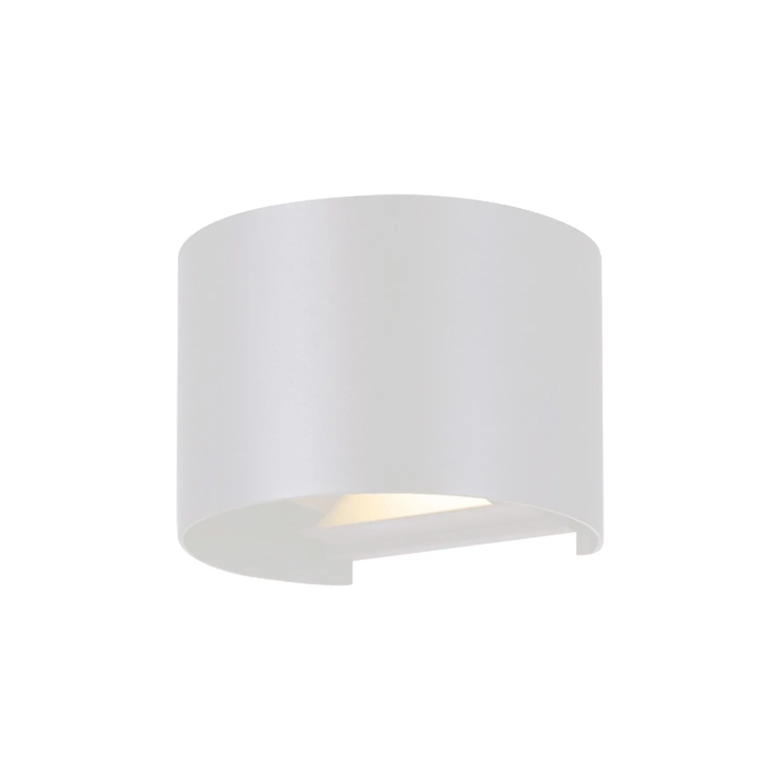 Eglo Vägglampa Calpino 3 Aluminium Vit Up & Down 2W 420lm - 830 Varm Vit | IP54
