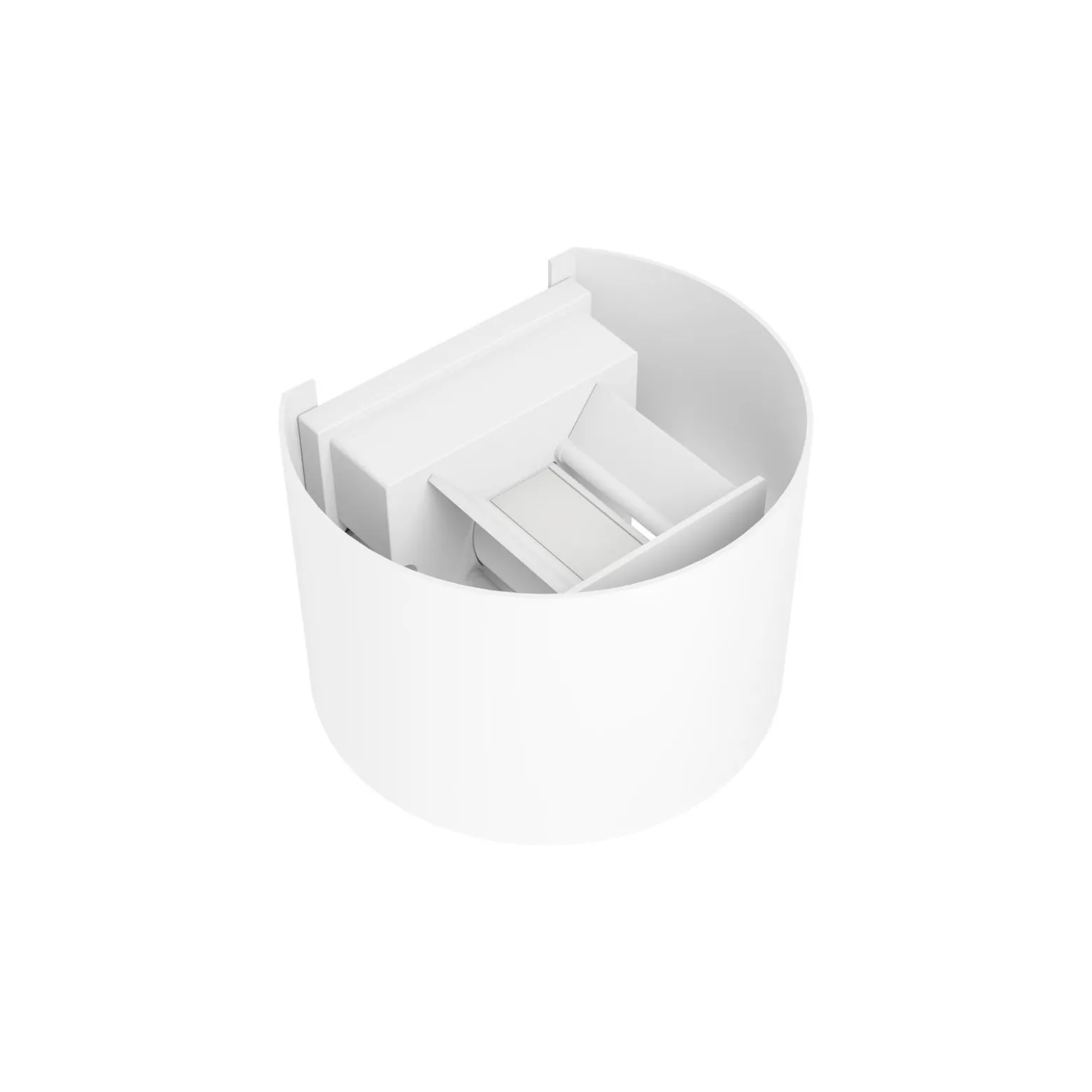 Eglo Vägglampa Calpino 3 Aluminium Vit Up & Down 2W 420lm - 830 Varm Vit | IP54