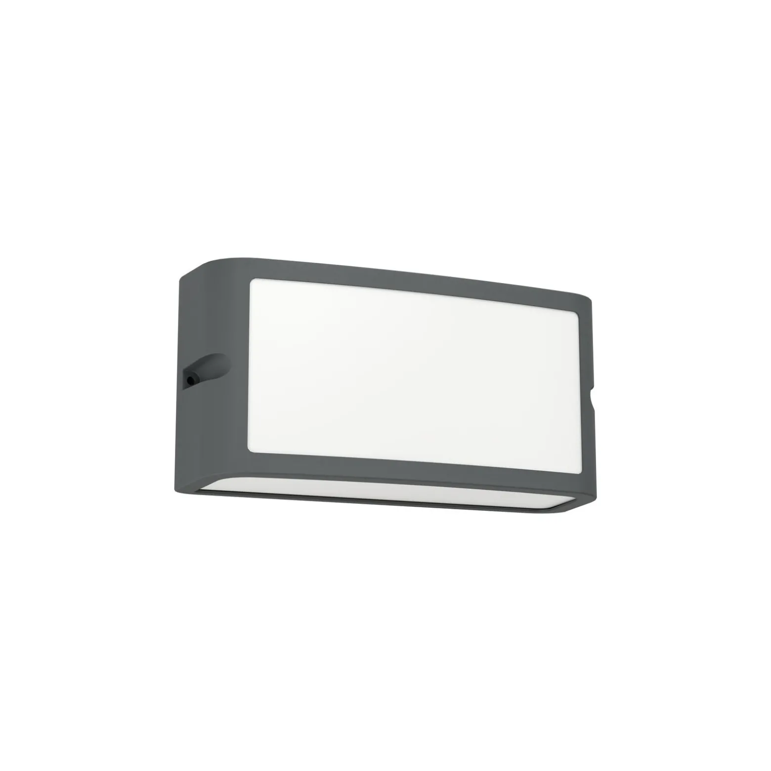 Eglo Vägglampa Camarda Aluminium Antracit 10W 1200lm - 840 Kallvit | IP54