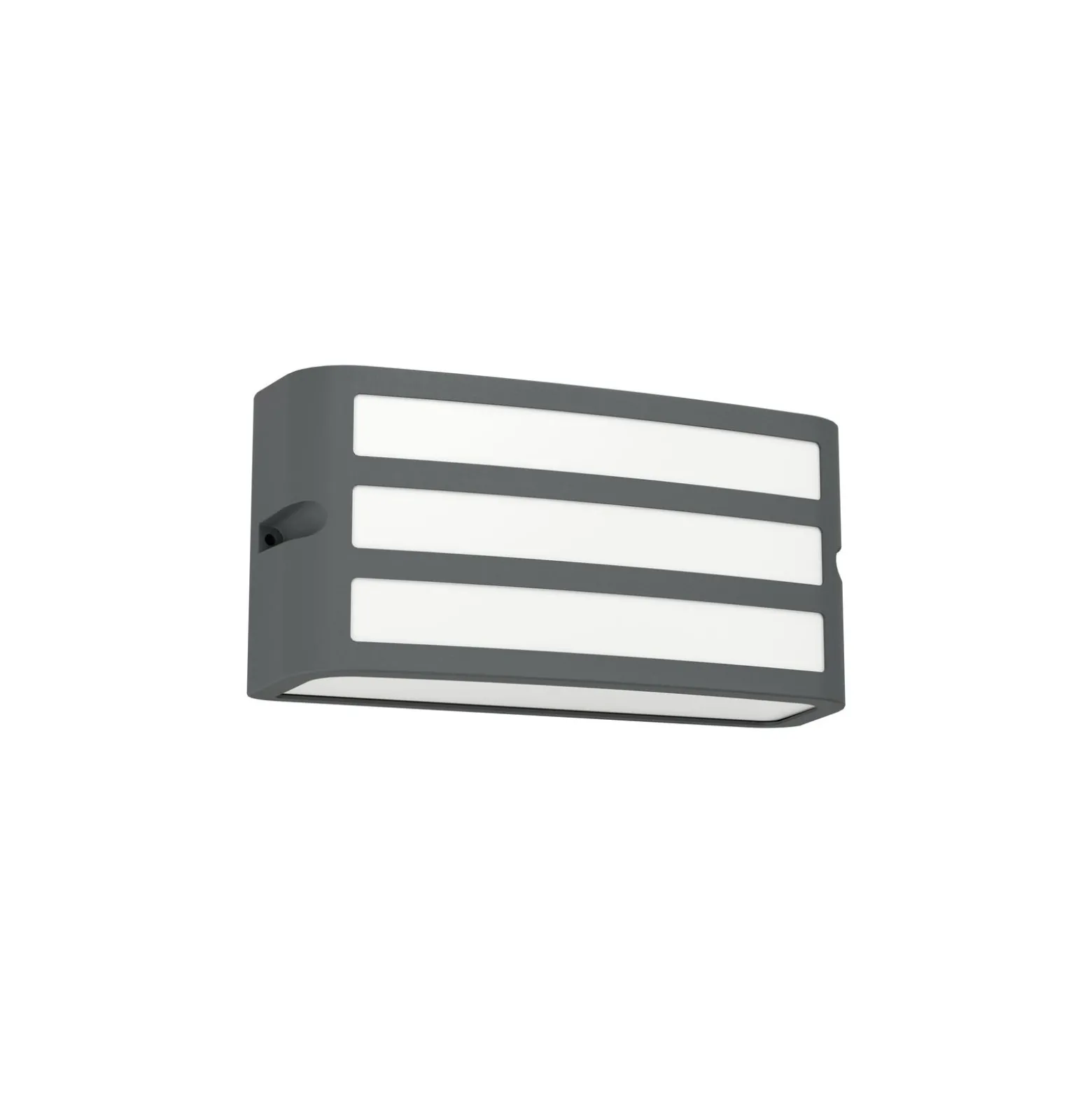 Eglo Vägglampa Camarda Aluminium Antracit | IP54 - Passande för 1x E27