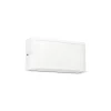 Eglo Vägglampa Camarda Aluminium Vit 10W 1200lm - 840 Kallvit | IP54