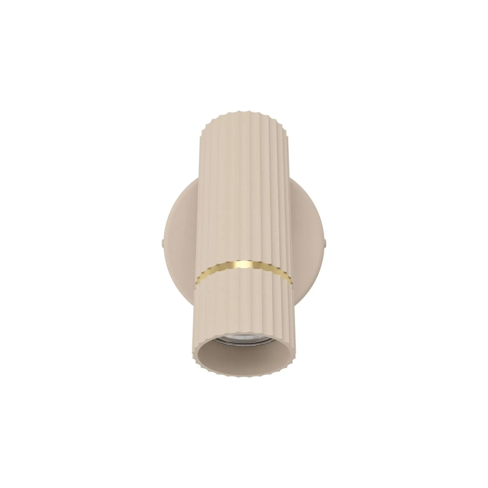 Eglo Vägglampa Caminia Stål Slipad 4.7W 345lm - 830 Varm Vit | IP20 - Inkl. 1x GU10