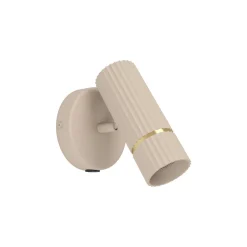 Eglo Vägglampa Caminia Stål Slipad 4.7W 345lm - 830 Varm Vit | IP20 - Inkl. 1x GU10