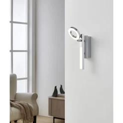 Eglo Vägglampa Cardillio 1 Aluminium Aluminium 3W 440lm - 830 Varm Vit