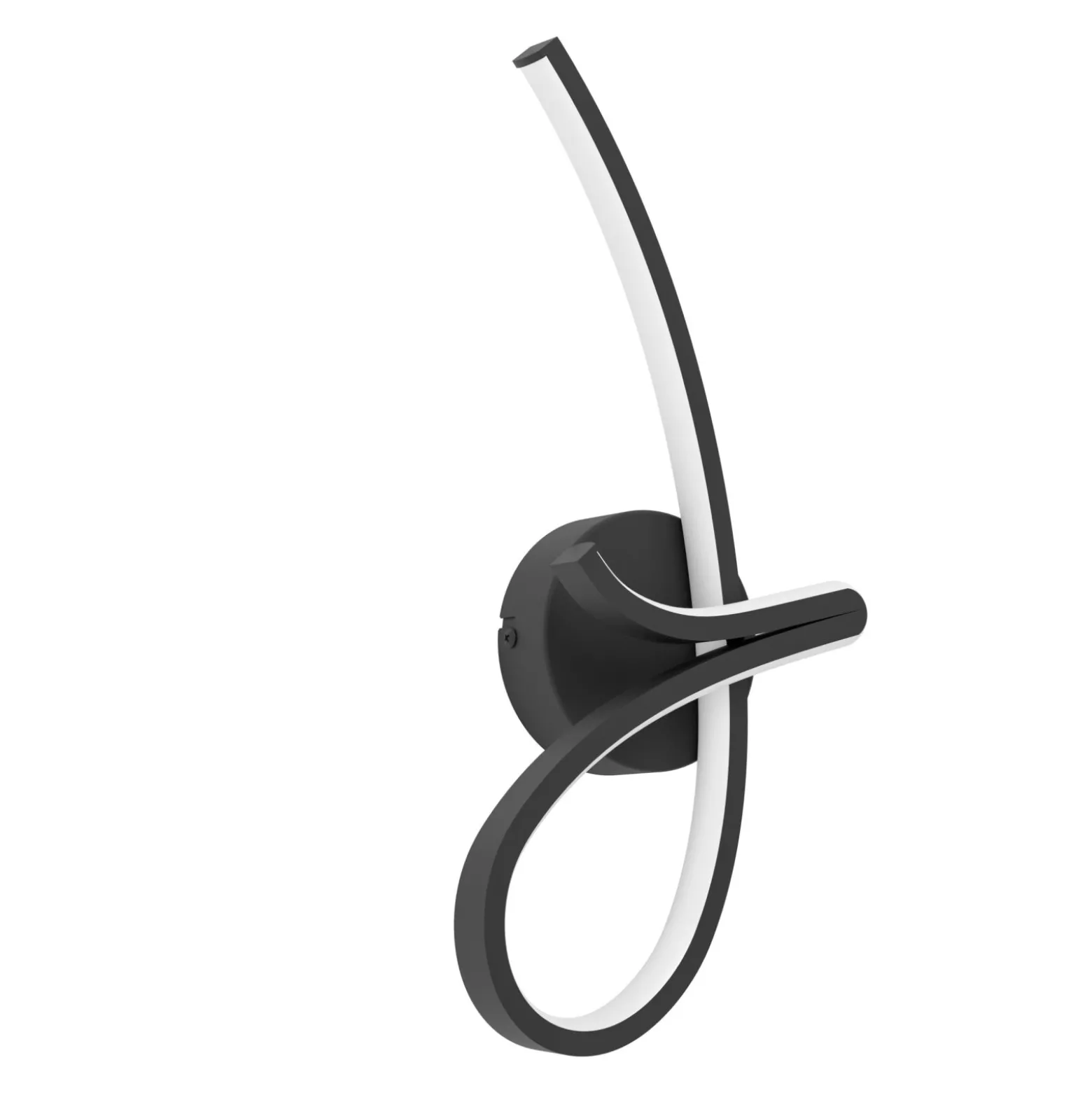 Eglo Vägglampa Cardoncito Stål Svart Vit 12W 1400lm - 827-865 Justerbar Vit