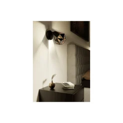 Eglo Vägglampa Carlton 7 Stål Svart Koppar | IP20 - Passande för 1x E27