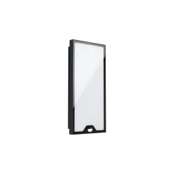 Eglo Vägglampa Casazza Stål Svart 16W 2350lm - 830 Varm Vit | IP44
