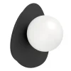Eglo Vägglampa Castrovido Stål Svart 42W 470lm - 827 Extra Varm Vit | IP44