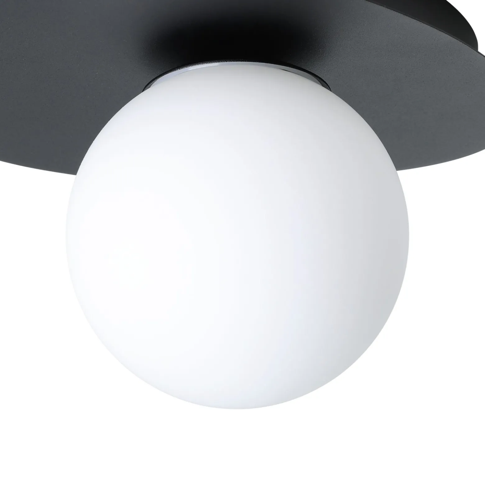 Eglo Vägglampa Castrovido Stål Svart 42W 470lm - 827 Extra Varm Vit | IP44
