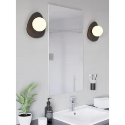 Eglo Vägglampa Castrovido Stål Svart 42W 470lm - 827 Extra Varm Vit | IP44