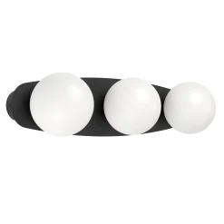 Eglo Vägglampa Castrovido Stål Svart 42W 1410lm - 827 Extra Varm Vit | IP44