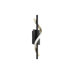 Eglo Vägglampa Conaprato Stål Brushed Mässing, Svart 8.8W 1050lm - 827-840-865 CCT | Dimbar