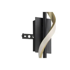 Eglo Vägglampa Conaprato Stål Brushed Mässing, Svart 8.8W 1050lm - 827-840-865 CCT | Dimbar