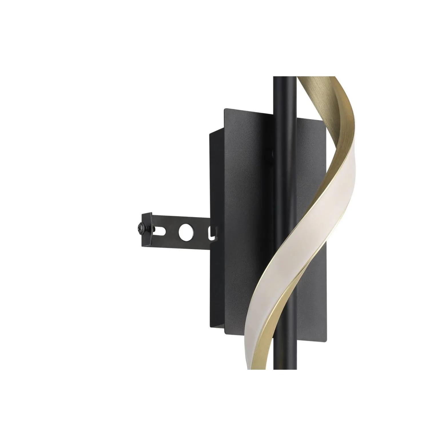 Eglo Vägglampa Conaprato Stål Brushed Mässing, Svart 8.8W 1050lm - 827-840-865 CCT | Dimbar